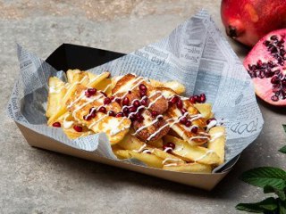 Halloumi Pomegranate Dressing 1