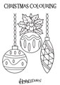 Colouring Baubles