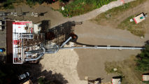 Slide From Above Drone