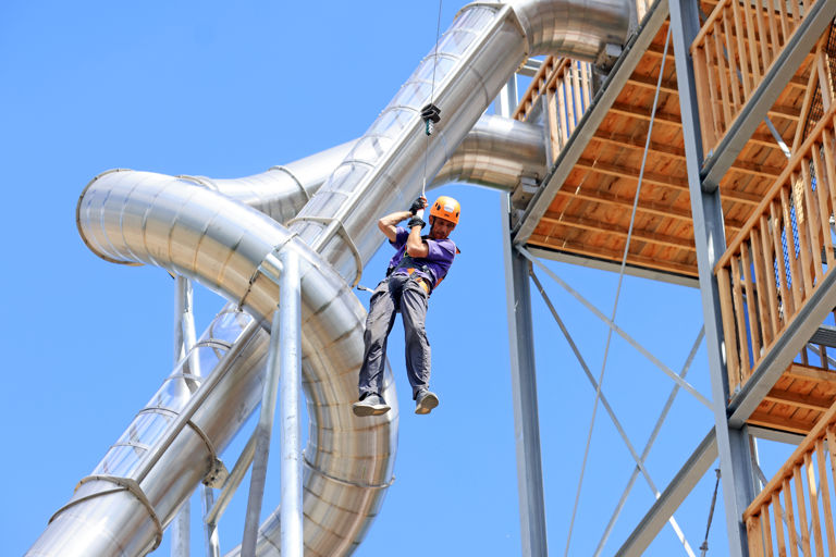 Power Fan and Slide