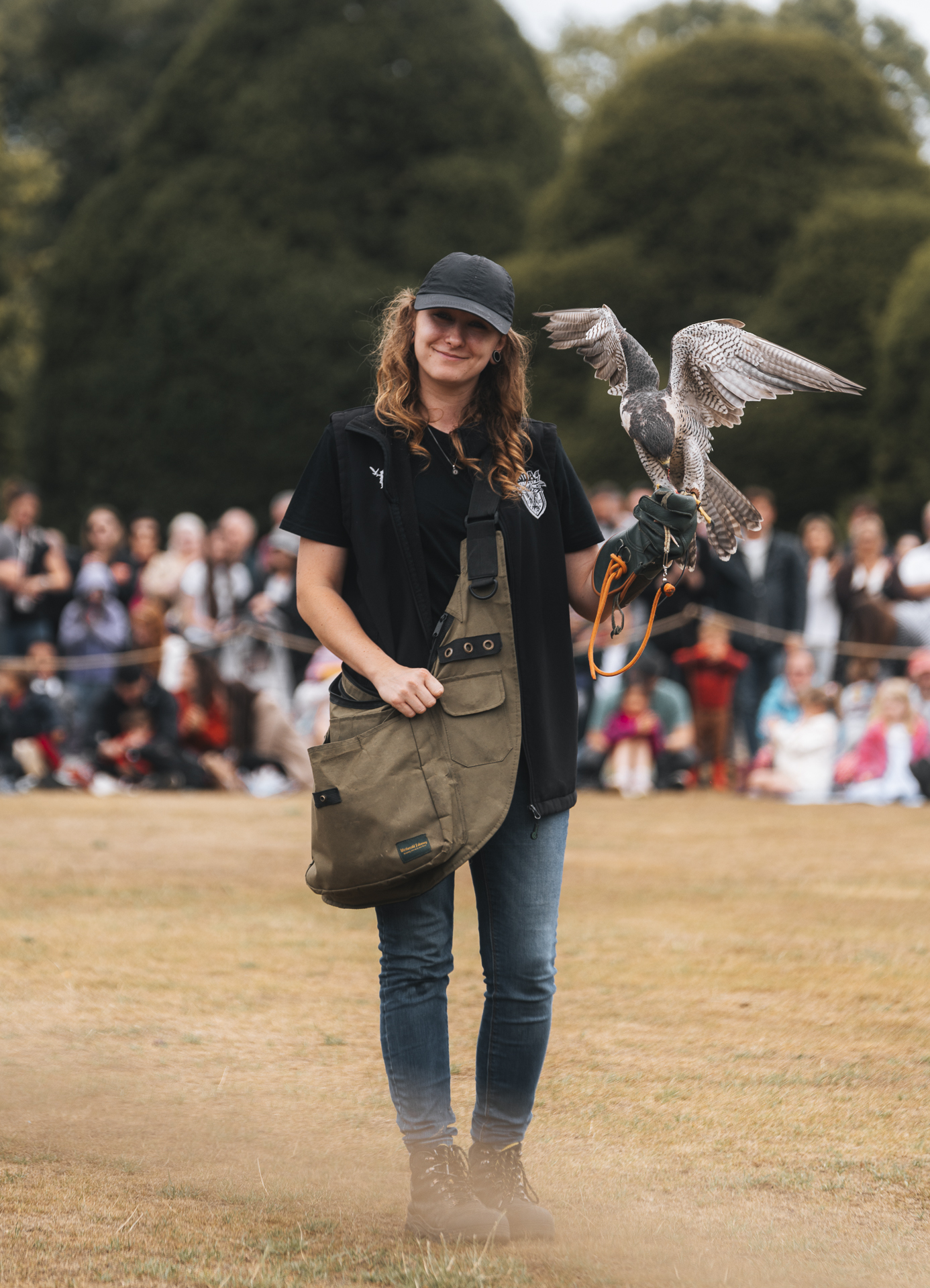 Bird of Prey and Handler