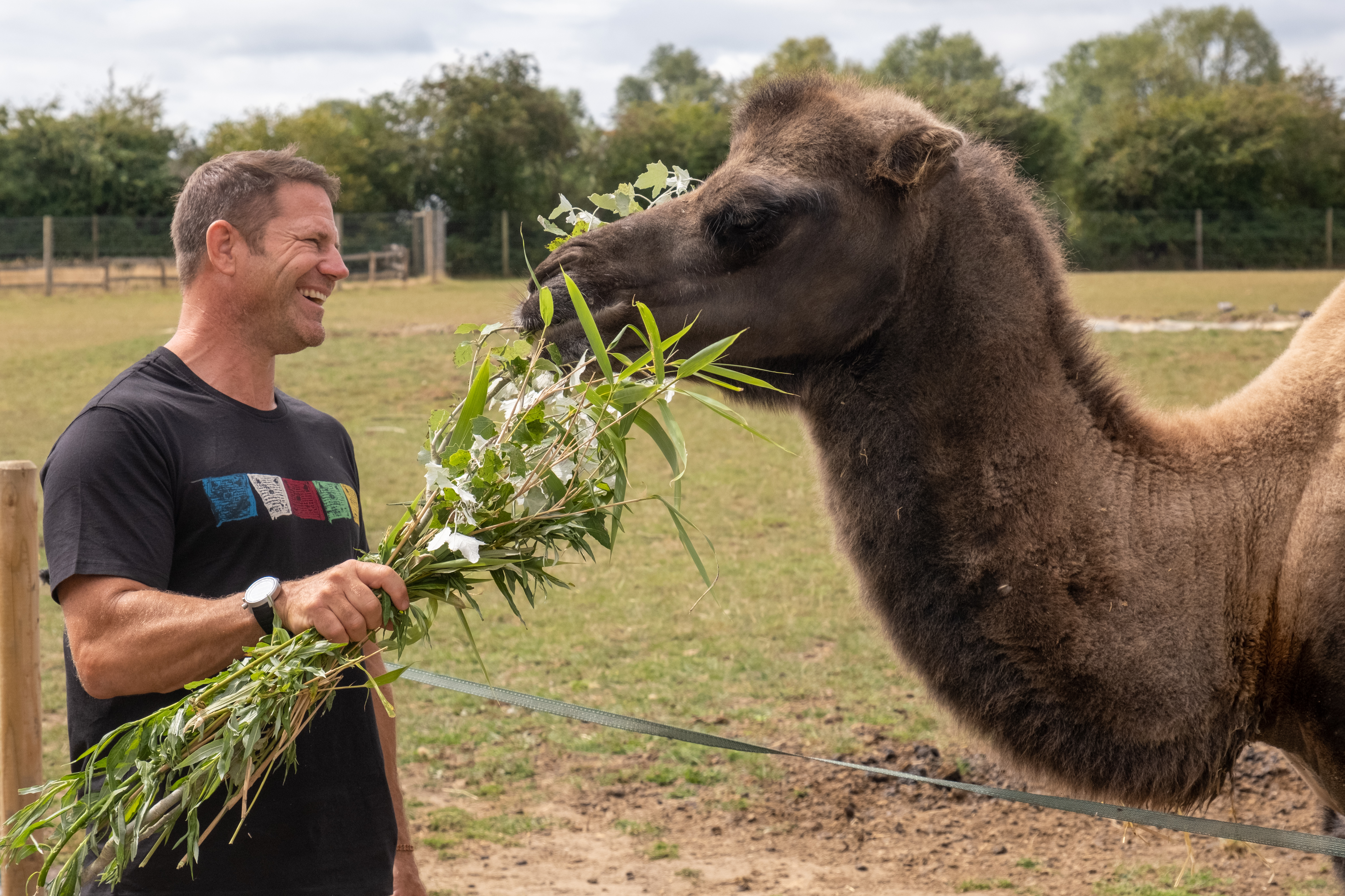 Steve Backshall and Kado
