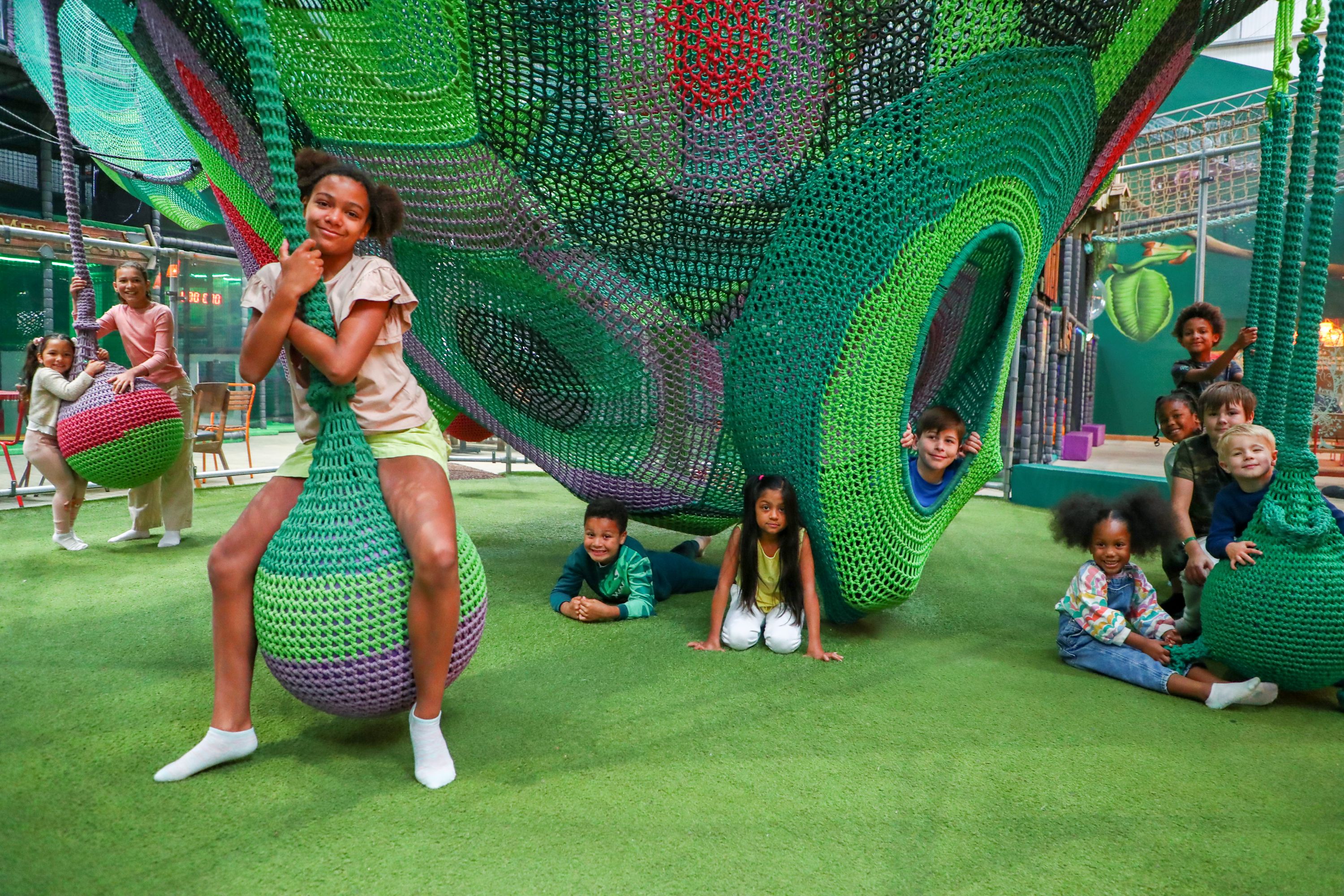 Soft play near London - Hobbledown Heath indoor playbarn in Hounslow