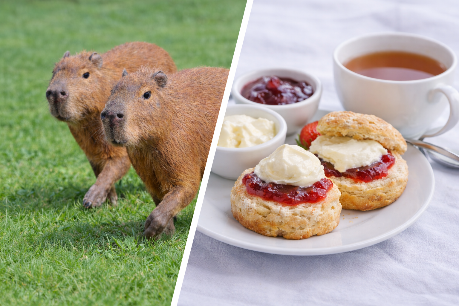Capybara Cream Tea