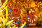 Gingerbread Props Lit Up